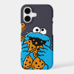 Cookie Monster Eating All the Cookies iPhone 17 Case<br><div class="desc">Satisfy your cravings for fun and cookies with this graphic featuring the one and only Cookie Monster! This showcases a vibrant illustration of Cookie Monster in his element, happily devouring a pile of chocolate chip cookies with crumbs flying everywhere. This classic and instantly recognizable design is cheerful, playful, and sure...</div>