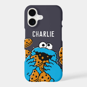 Cookie Monster Eating All the Cookies iPhone 17 Case