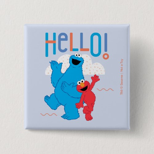 Cookie Monster  Elmo Hello Button