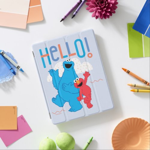 Cookie Monster  Elmo Hello iPad Smart Cover