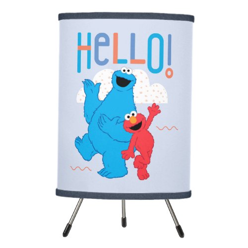 Cookie Monster  Elmo Hello Tripod Lamp