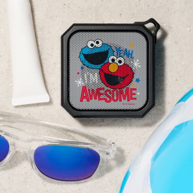 Cookie Monster & Elmo | Yeah, I'm Awesome Bluetooth Speaker (Insitu(Beach))