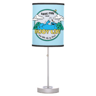 Cookie Monster   Enjoy Life One Bite at a Time Table Lamp