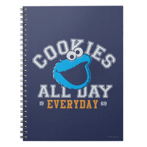 Cookie Monster Everyday Notebook