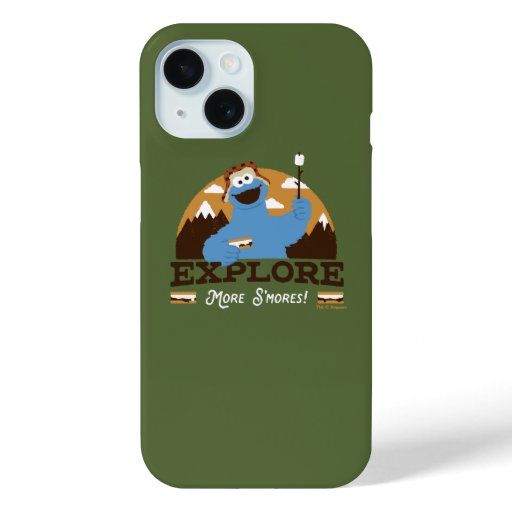 Cookie Monster | Explore More S'mores iPhone 15 Case