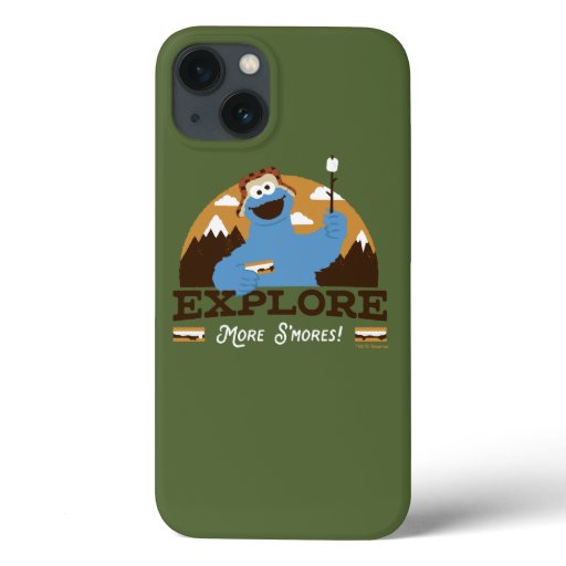 Cookie Monster | Explore More S'mores iPhone 13 Case
