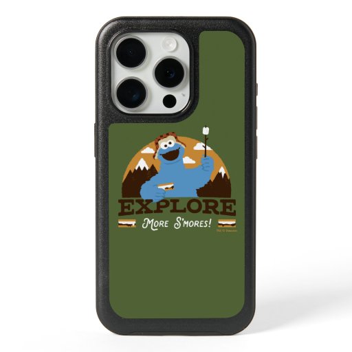 Cookie Monster | Explore More S'mores iPhone 15 Pro Case