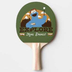 Cookie Monster Explore More S'mores Ping Pong Paddle