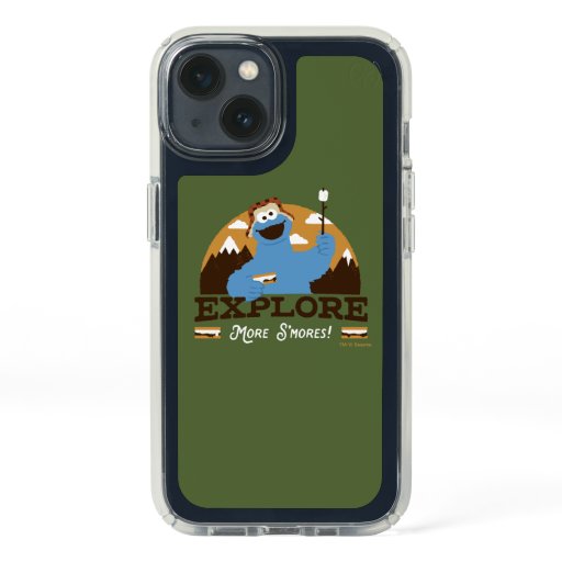 Cookie Monster | Explore More S'mores Speck iPhone 13 Case