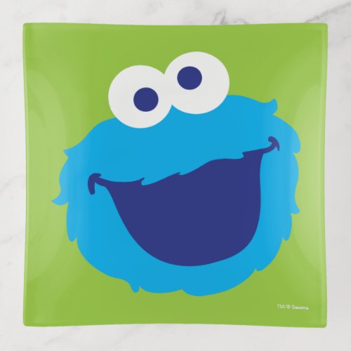 Cookie Monster Face Trinket Tray