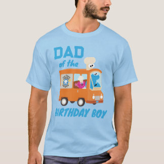Cookie Monster Food Truck Dad of the Birthday Boy T-Shirt