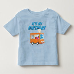 Cookie Monster Food Truck It&#39;s My Birthday Toddler T-shirt