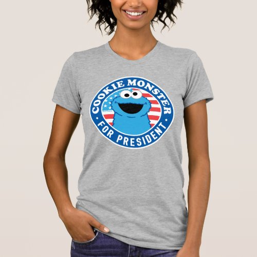 Cookie Monster for President T_Shirt