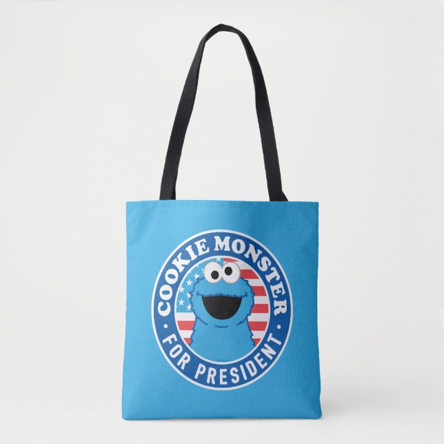 Cookie Monster for President Tote Bag (Front)