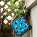 Cookie Monster Fur Face Pattern Bluetooth Speaker