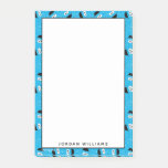 Cookie Monster Fur Face Pattern Post-it Notes