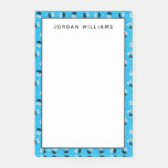 Cookie Monster Fur Face Pattern Post-it Notes