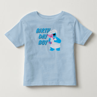 Cookie Monster & Gonger Birthday Boy Toddler T-shirt