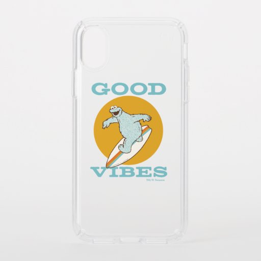 Cookie Monster Good Vibes Speck iPhone X Case
