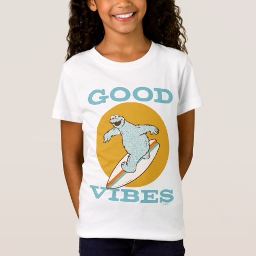 Cookie Monster Good Vibes T_Shirt