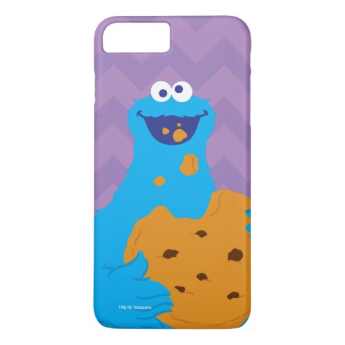 Cookie Monster Graphic iPhone 8 Plus7 Plus Case