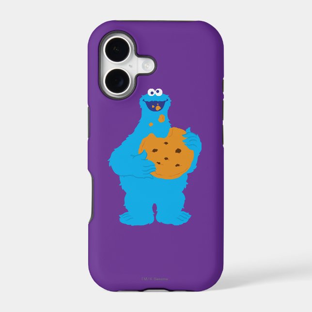 Cookie Monster Graphic Iphone Case (Back)