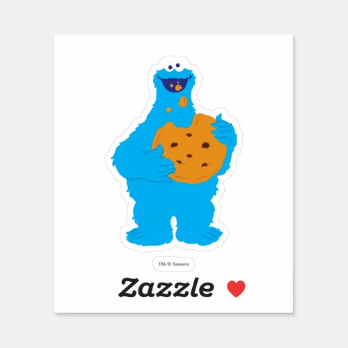 Cookie Monster Graphic Sticker