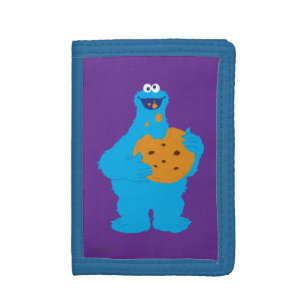 Cookie Monster Graphic Tri-fold Wallet