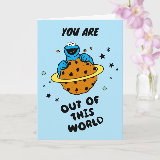 Cookie Monster | Happy Birthday Card | Zazzle