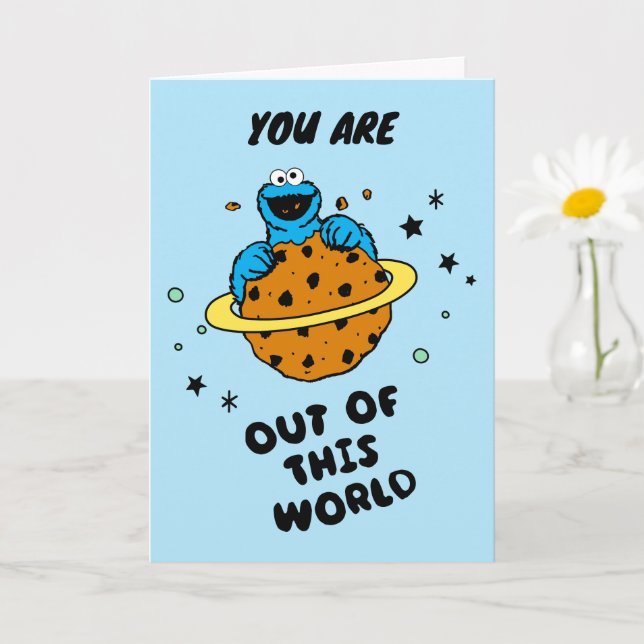Cookie Monster | Happy Birthday Card | Zazzle