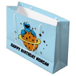 Cookie Monster | Happy Birthday Large Gift Bag