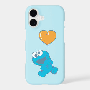 Cookie Monster Heart Balloon iPhone 17 Case