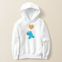 Cookie Monster Heart Balloon