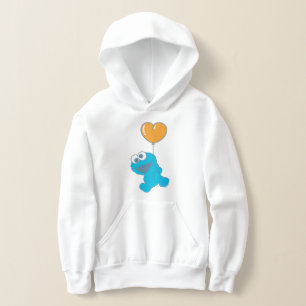 Cookie Monster Heart Balloon Hoodie