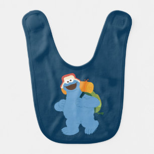 Cookie Monster Hiking Baby Bib