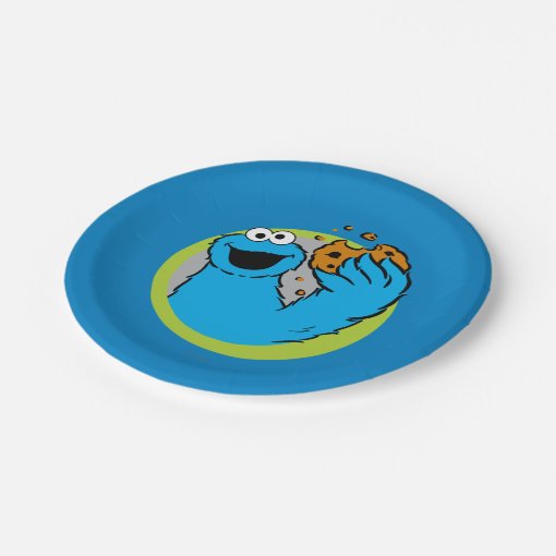 Cookie Monster Image Paper Plates | Zazzle