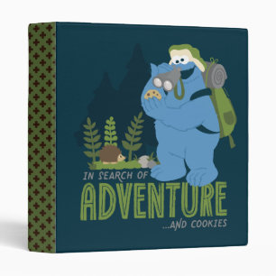 Cookie Monster In Search of Adventure…And Cookie 3 Ring Binder