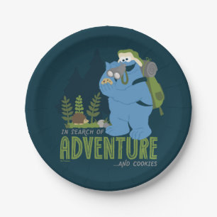 Cookie Monster In Search of Adventure…And Cookie Paper Plates