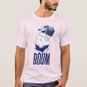 Cookie Monster Jamming with the Boom Box T-Shirt