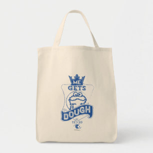 Cookie Monster Me Gets Dough Tote Bag