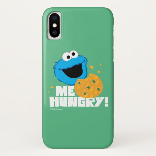 Cookie Monster | Me Hungry! iPhone X Case