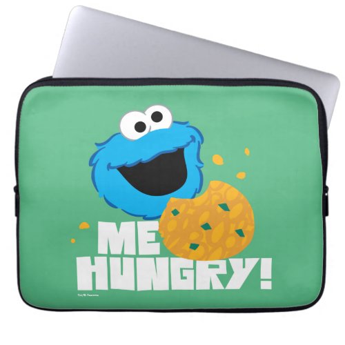 Cookie Monster  Me Hungry Laptop Sleeve