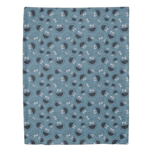 Cookie Monster  Me Hungry Pattern Duvet Cover