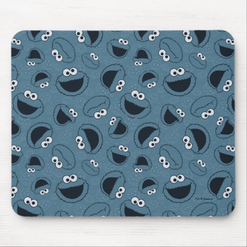 Cookie Monster  Me Hungry Pattern Mouse Pad