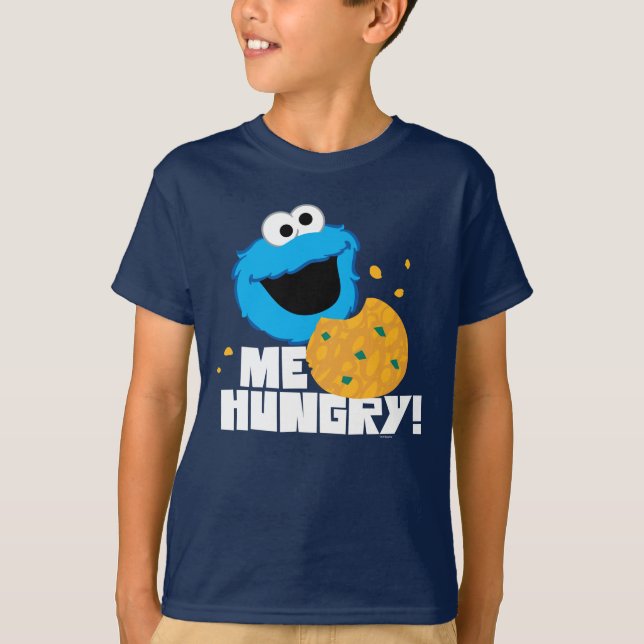 Cookie Monster | Me Hungry! T-Shirt (Front)