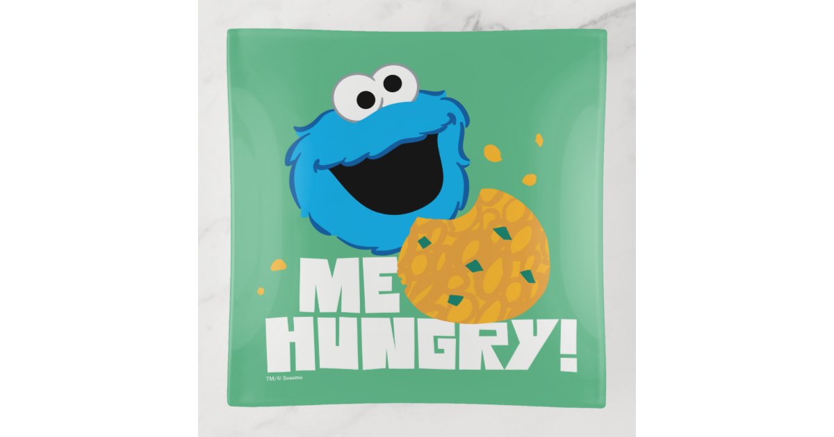 Cookie Monster | Me Hungry! Trinket Trays | Zazzle.com