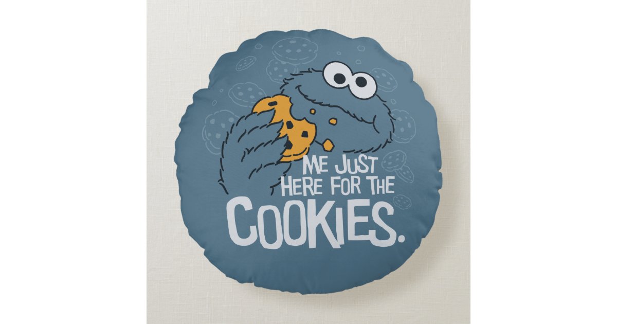 cookie monster pillow