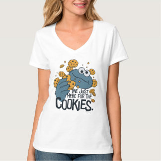 Cookie Monster | Me Just Here for the Cookies T-Shirt