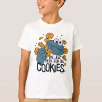 Cookie Monster, Me Just Here for the Cookies T-Shirt