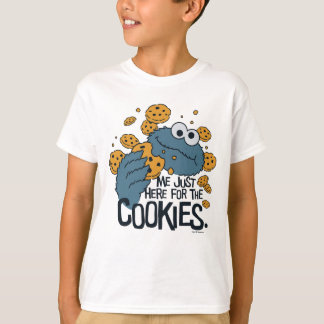 Cookie Monster | Me Just Here for the Cookies T-Shirt